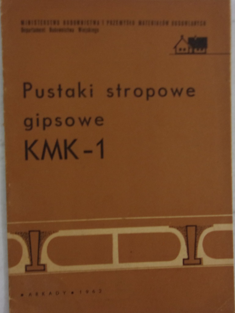 Pustaki stropowe gipsowe KMK - 1
