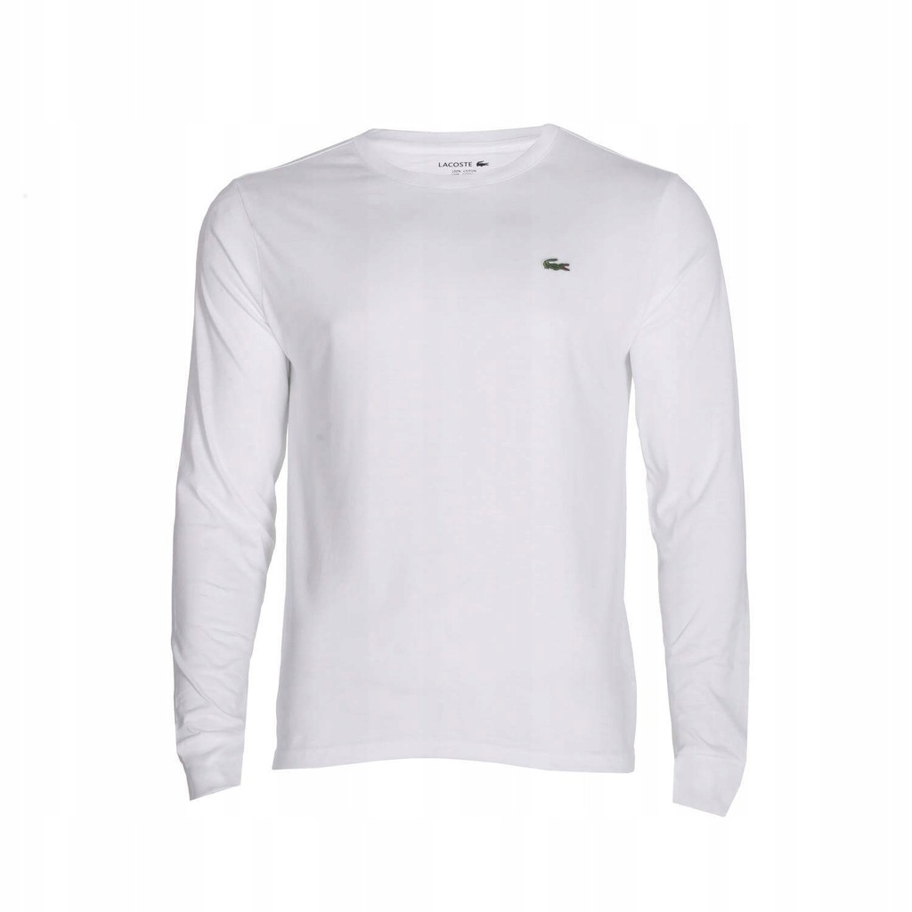 Koszulka T-SHIRT LACOSTE Longsleeve biała/L