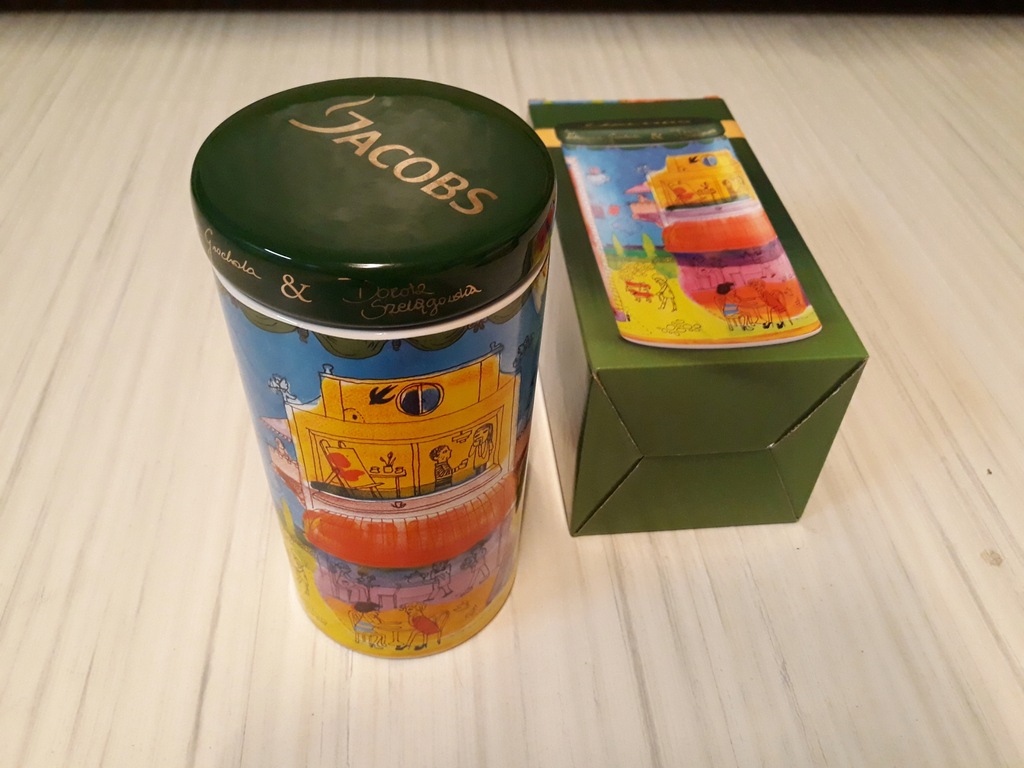 Puszka ceramiczna Jacobs,pojemnik,edycja specjalna