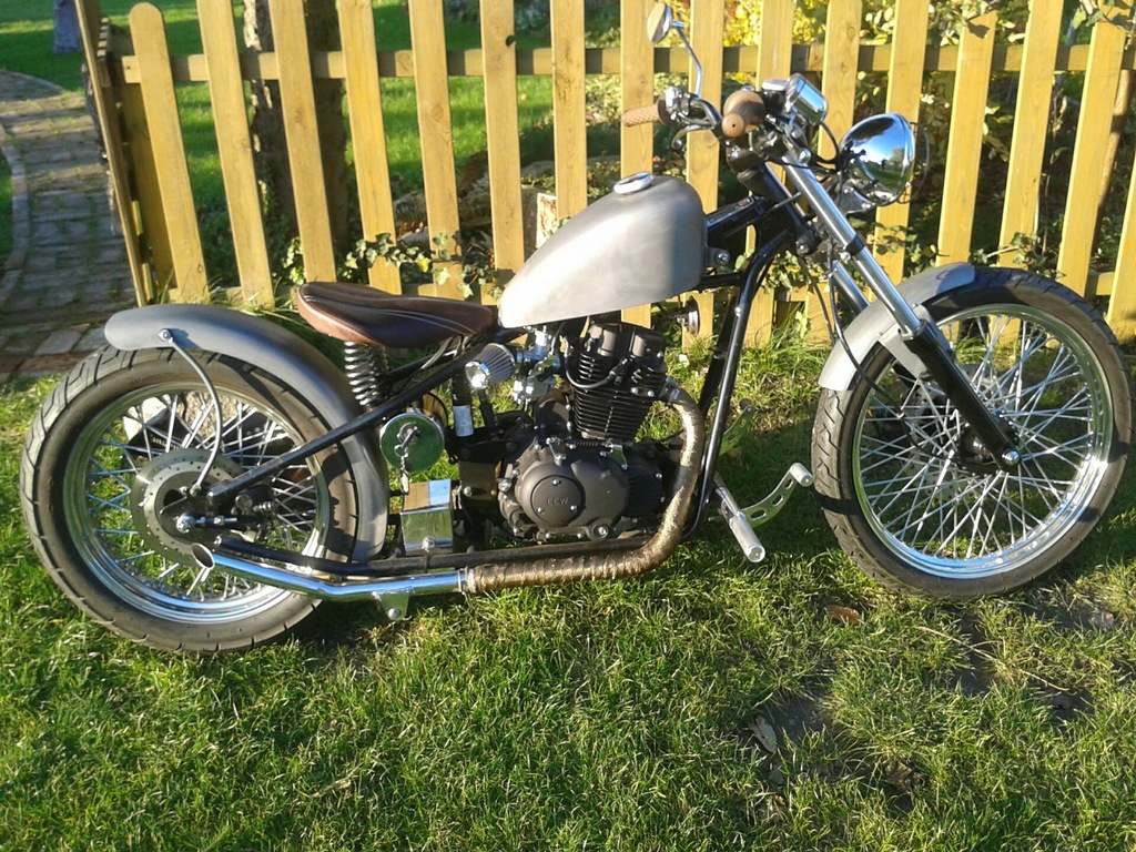 The Heist 250/125 bobber jak lata 50-te.Igła.KAT.B ...