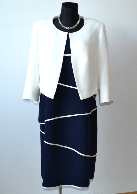 MARAL MODA styl r. 48 ekskluzywny komplet garsonka
