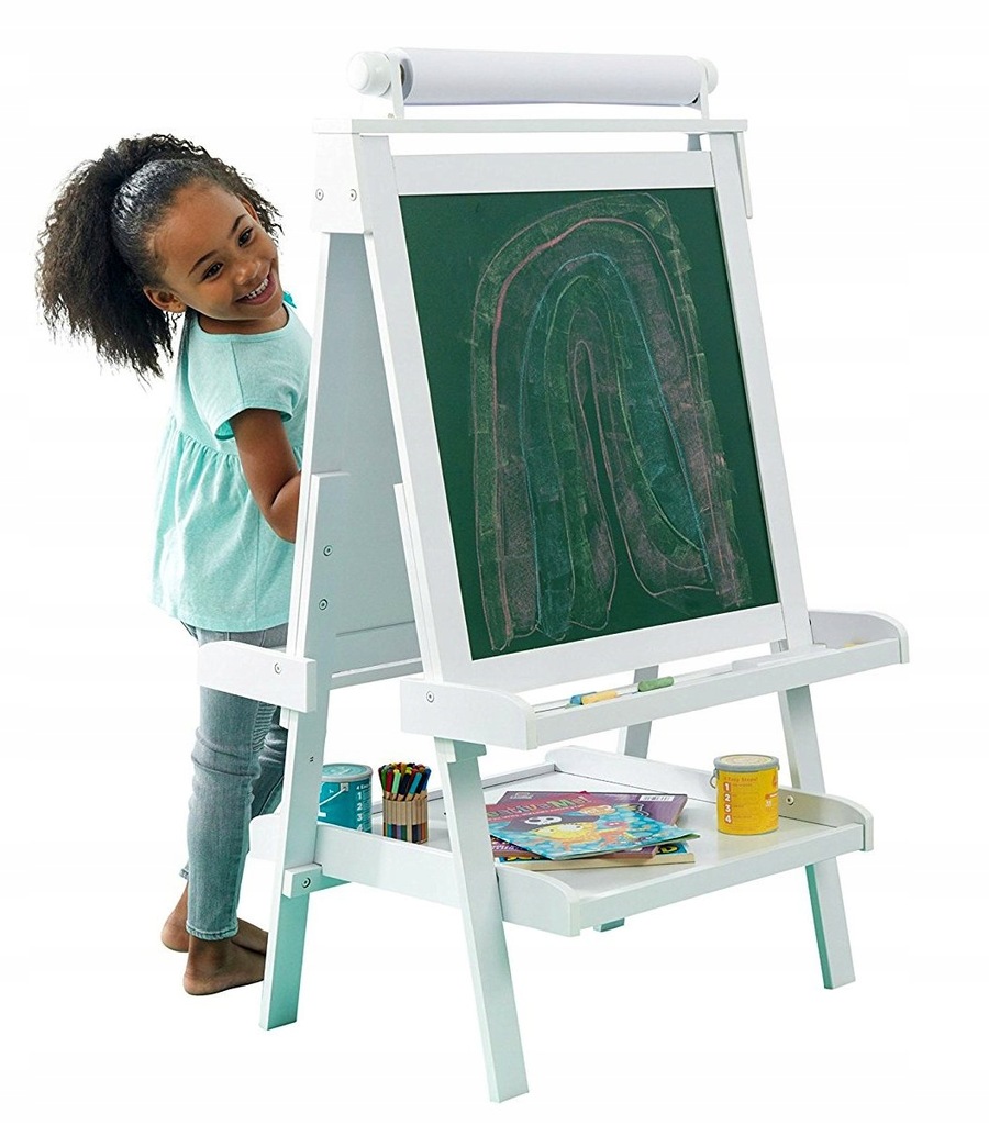 KidKraft DREWNIANA DWUSTRONNA TABLICA SZTALUGA 3+