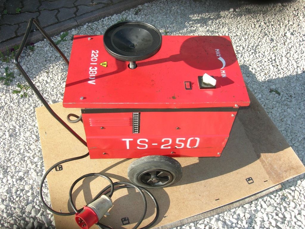 Spawarka TS-250 na miedzi, produkt Polski