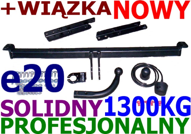 hak holowniczy +WIĄZKA NISSAN MICRA K12 2003do2011