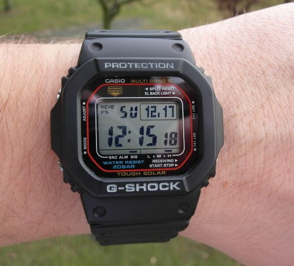 Casio G-Shock GW-M5610-1ER Solar Auto korekta czas