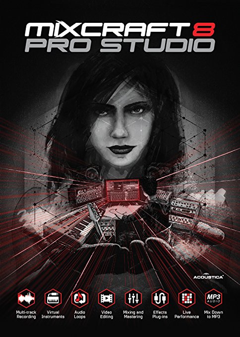 Mixcraft 8 Pro Studio, tworzenie muzyki, DAW