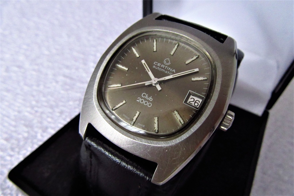 Vintage CERTINA Club 2000 AUTOMATIC _28 JEWELS - 7093974530 - oficjalne  archiwum Allegro