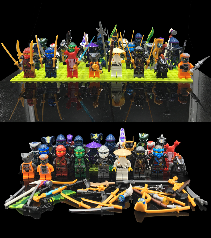 LEGO NINJAGO Ninja 24 sztuki figurki klocki NOWE!!
