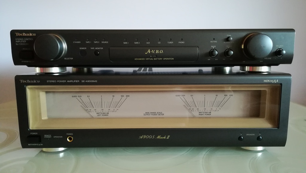 Wzmacniacz Technics SE-A900SM2 +SU-C800UM2 Super.