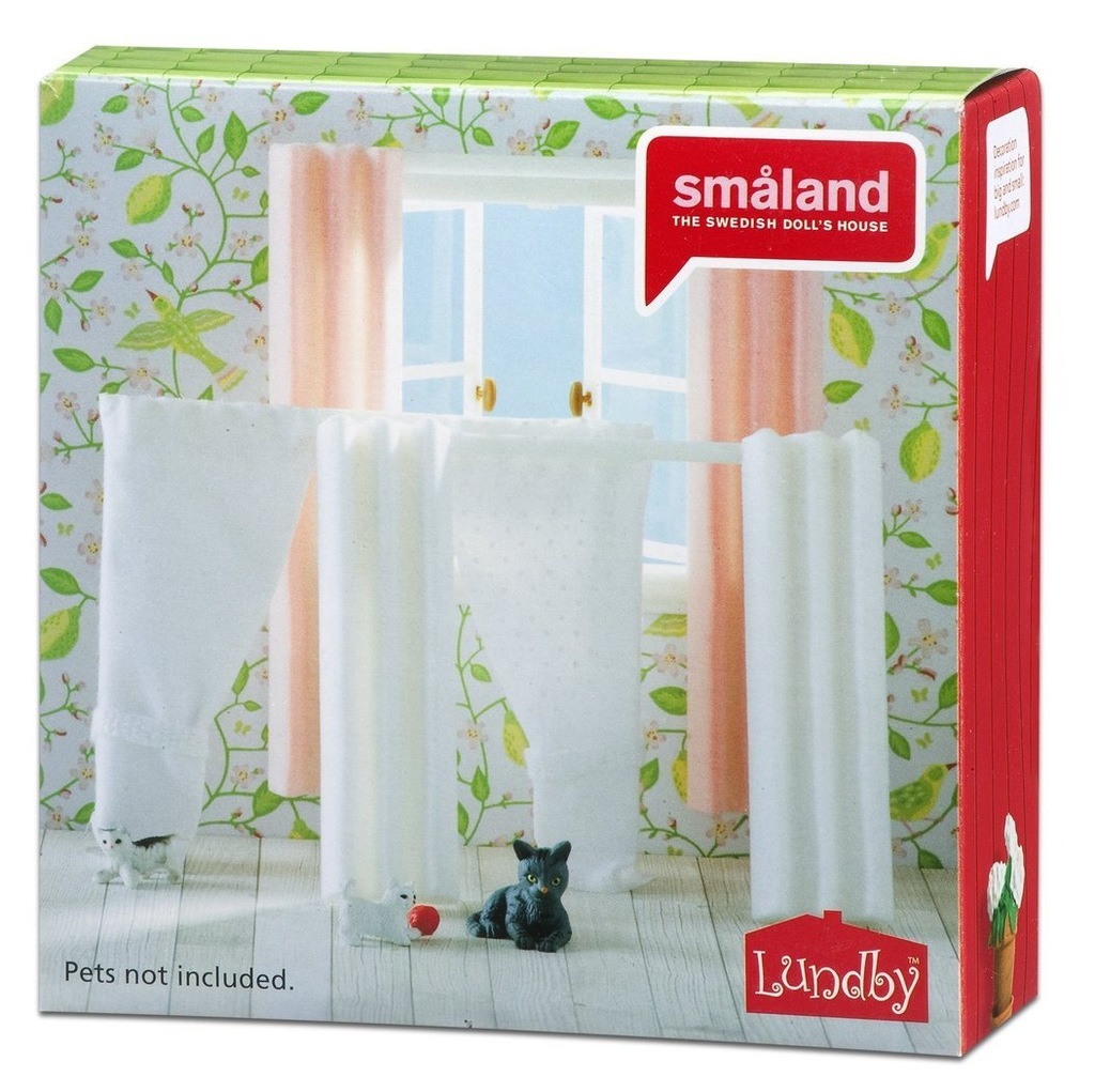 LUNDBY Smaland firanki do domku dla lalek