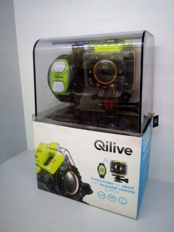 KAMERA SPORTOWA FULL HD WIFI QILIVE Q.2655 KOMPLE