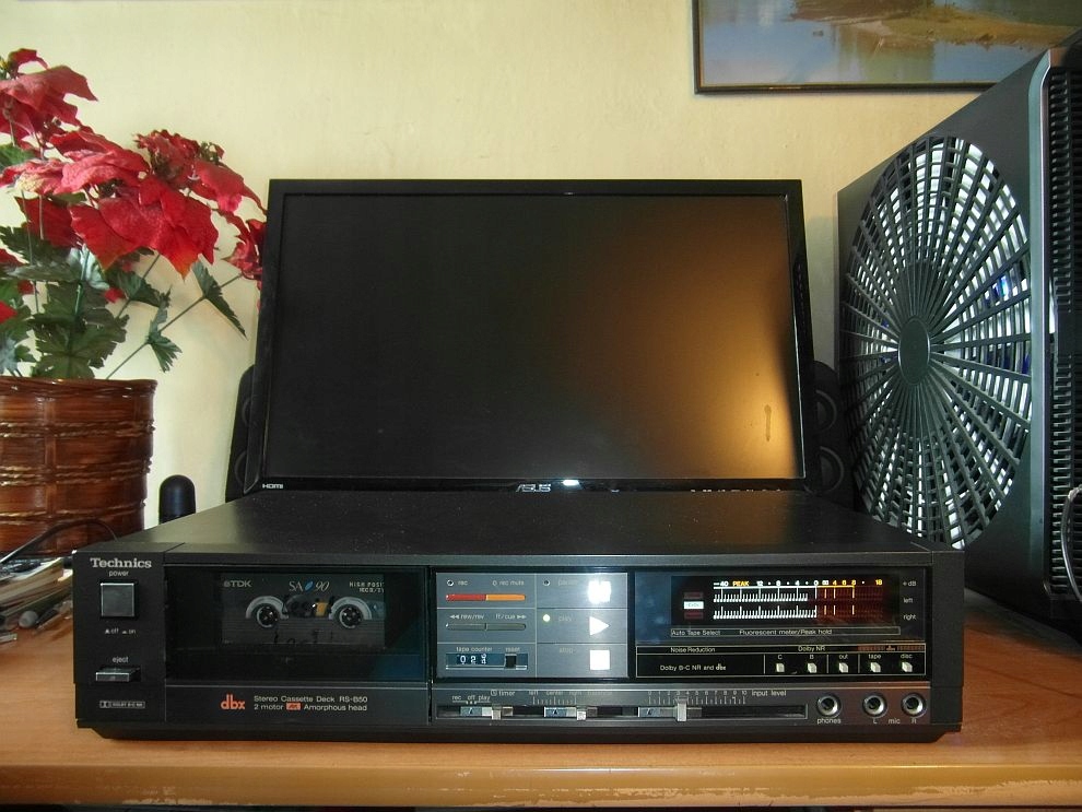 Magnetofon Deck Technics RS-B50 Dolby B C DBX 1984 - 7762151293 ...