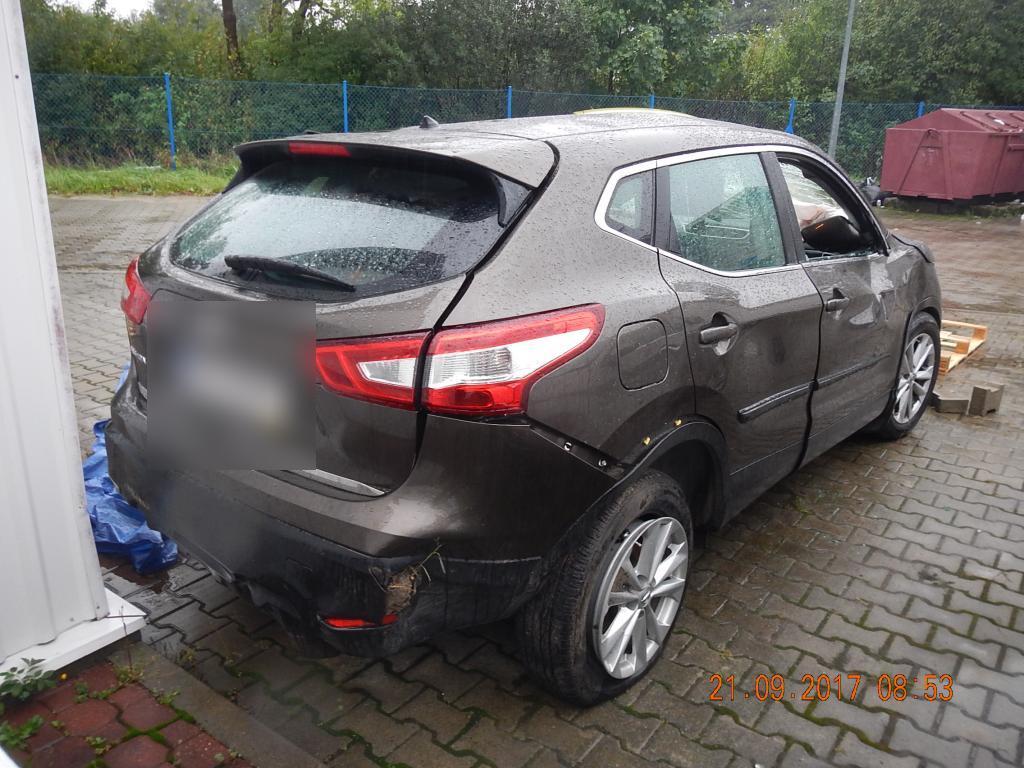 NISSAN QASHQAI II , 2014R, USZKODZONY, 21400PLN