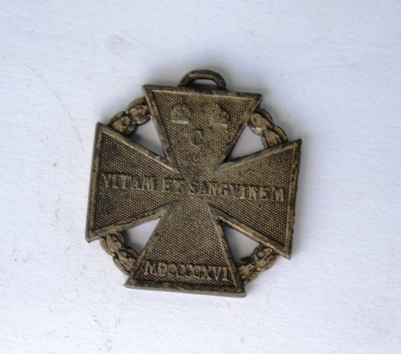 Medal GRATI PRINCEPS ET PATRIA 1916 węgry