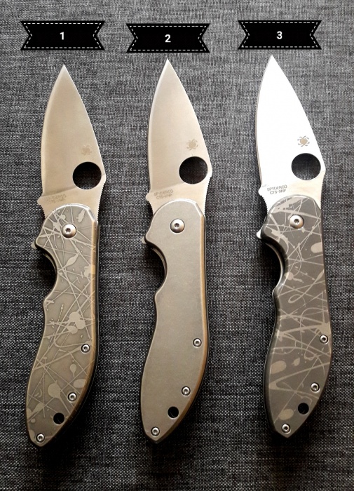 Nóż folder składany spyderco c172 domino