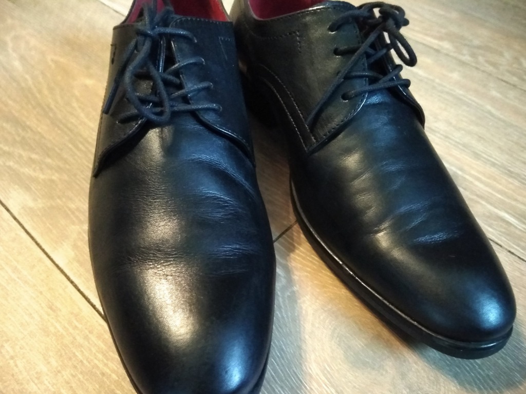 Buty eleganckie wizytowe garniturowe LASOCKI 41