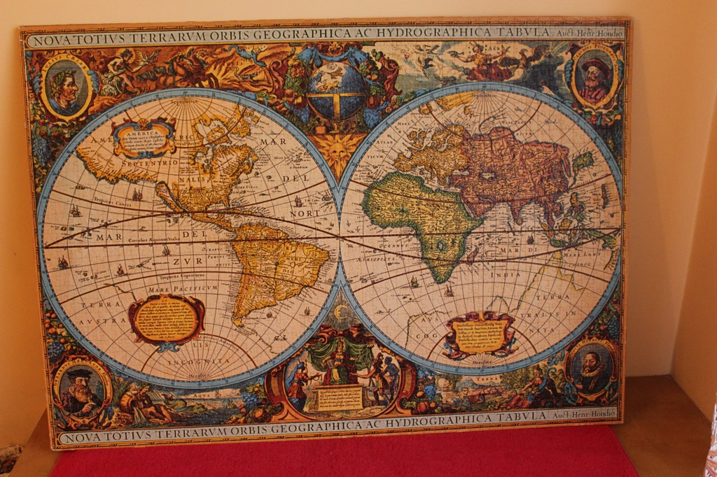 OBRAZ Z PUZZLI-MARYNISTYKA-MAPA