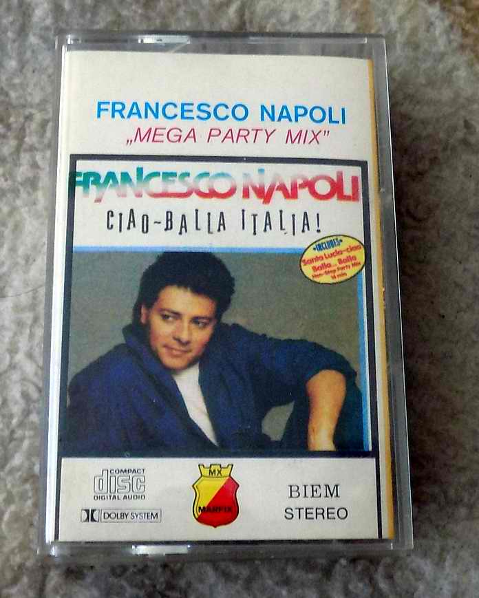 Francesco Napoli Mega Party Mix Kaseta