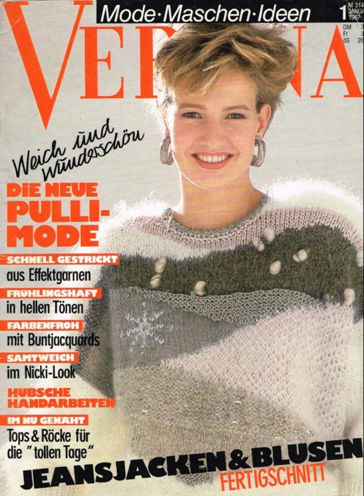 Verena 1 / 1987 burda robótki hafty