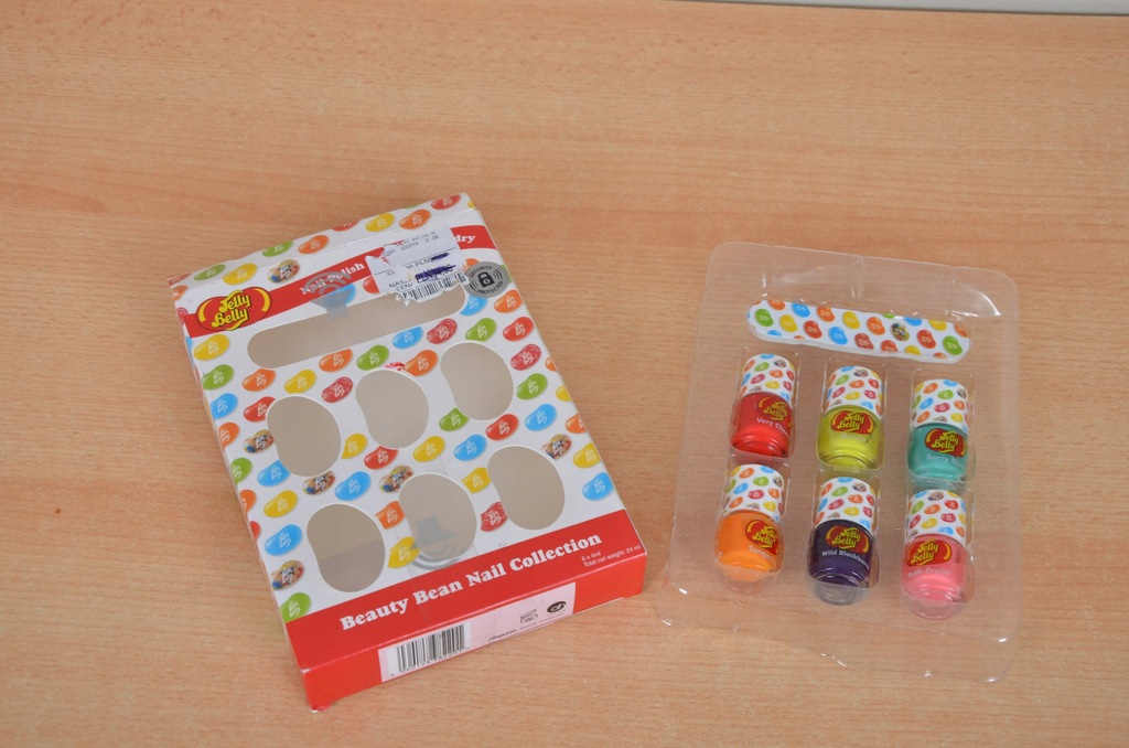JELLY BELLY Zapachowe Lakiery do Paznokci