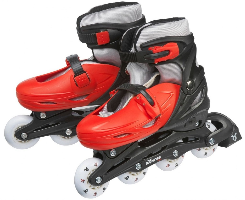 Monster ROLKI JEDNOŚLADOWE ORYGINALNE 24,5cm-27cm