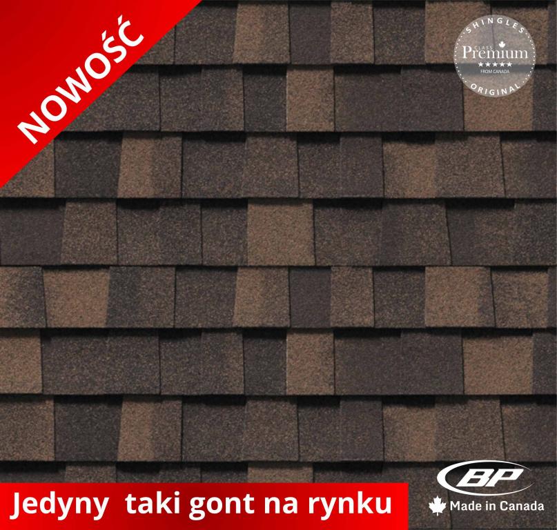 Gont Kanadyjski BP EVEREST HD - 17 %Większe gonty