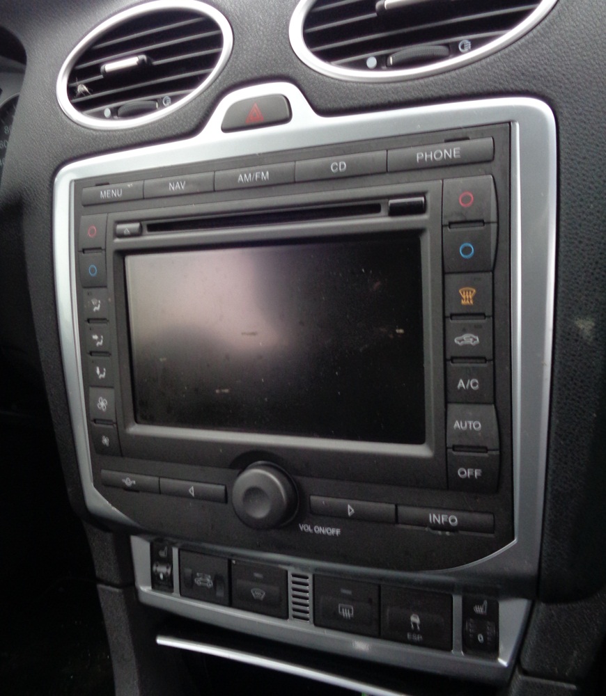 FORD FOCUS MK2 II RADIO CD NAWIGACJA NAVI 6988170625