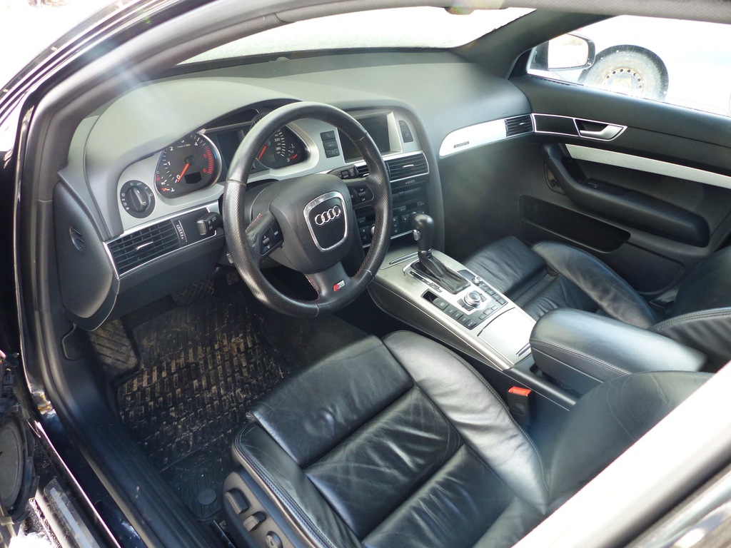 Audi A6 C6 S Line Deska Rozdzielcza Konsola Czarna 7151785077