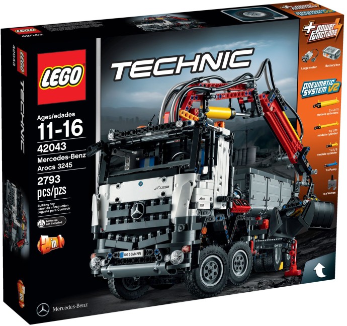 LEGO 42043 TECHNIC MERCEDES BENZ AROCS 3245