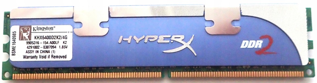 Pamieć KINGSTON HyperX 2GB DDR2 PC2-6400 800 MHz