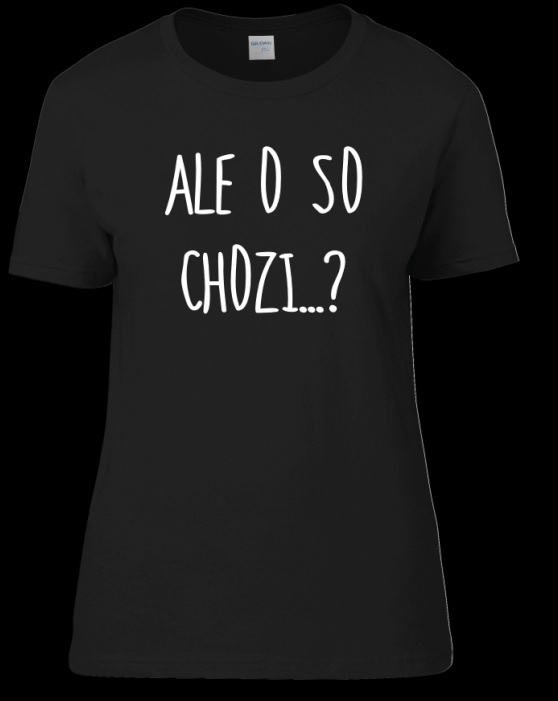 Śmieszne koszulki T-shirty ALE O SO CHOZI...? XL