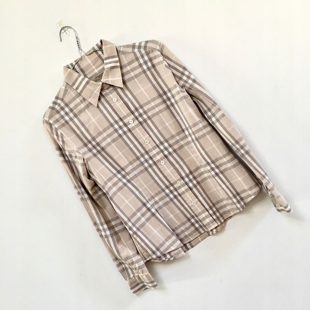 BURBERRY ORYGINALNA DAMSKA KOSZULA KRATKA R.S/M