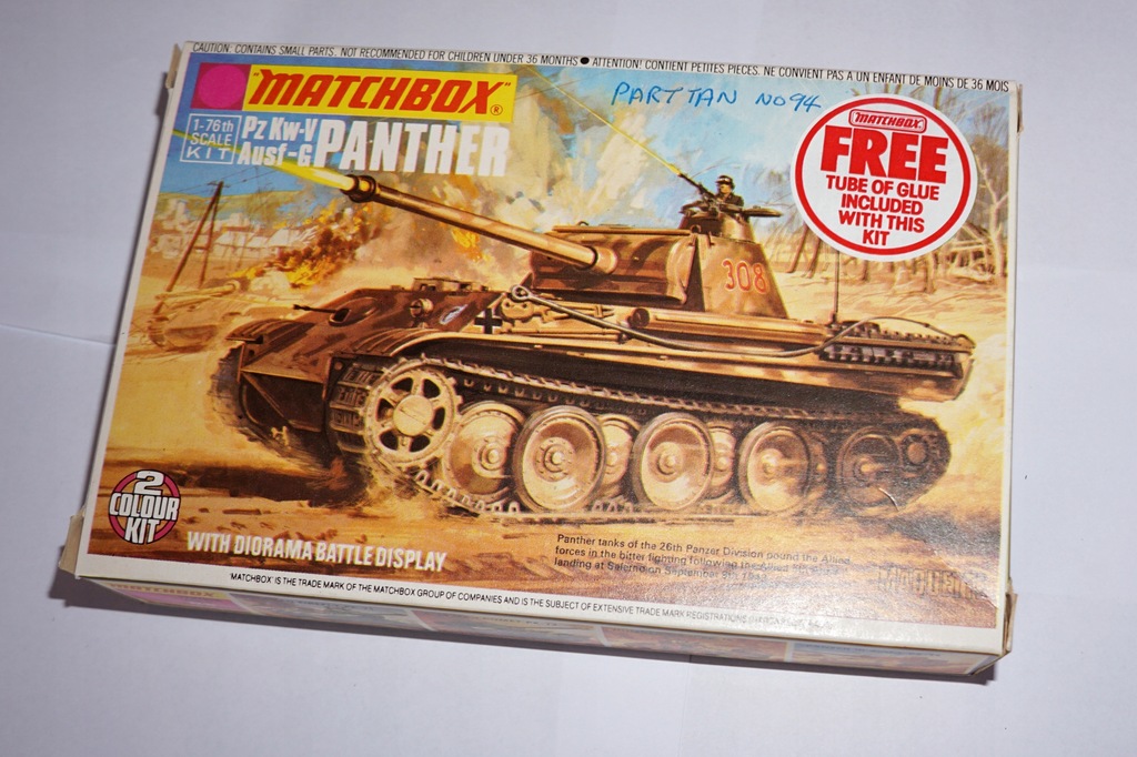 Matchbox Vintage Czołg PzKwV Ausf. G Panther PK-73