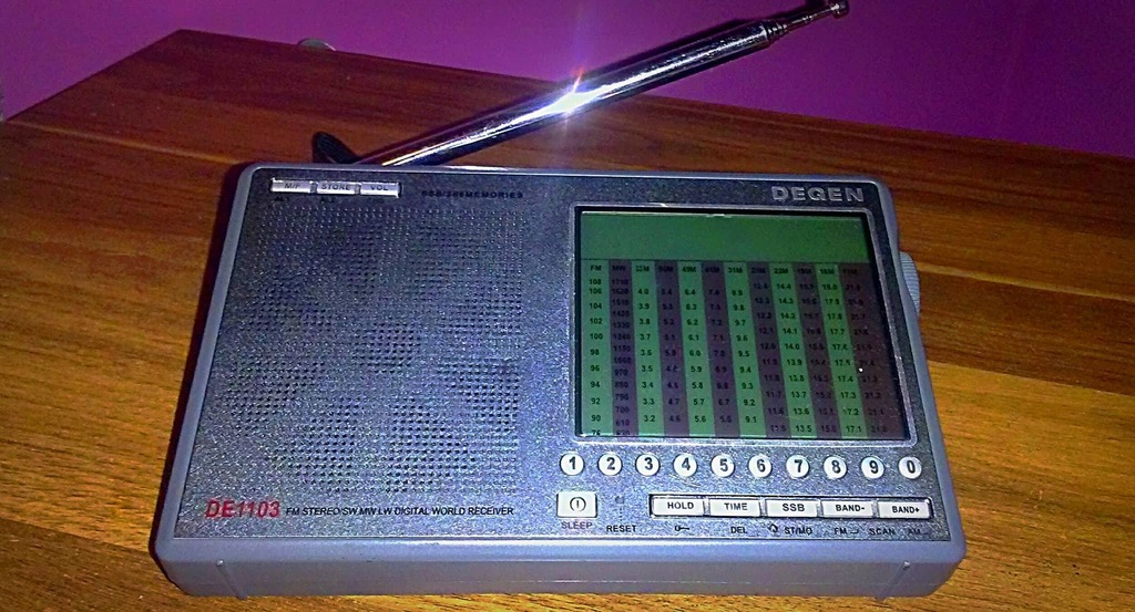 DEGEN DE1103 DE-1103 SSB 268 PAMIĘCI