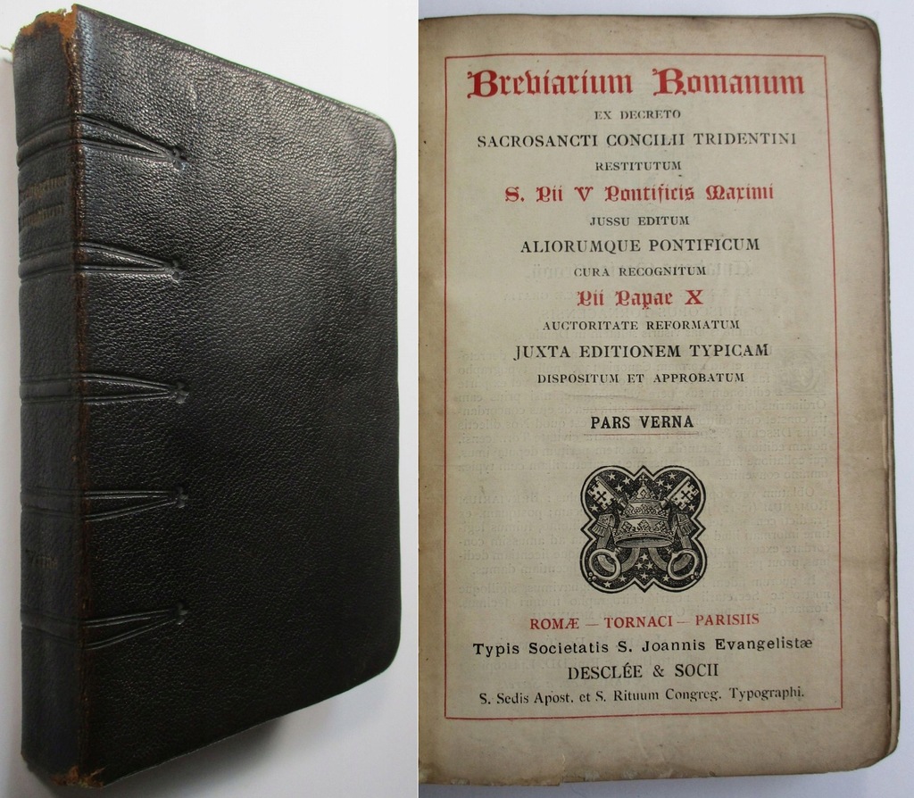 Breviarium Romanum, Pars Verna, 1924