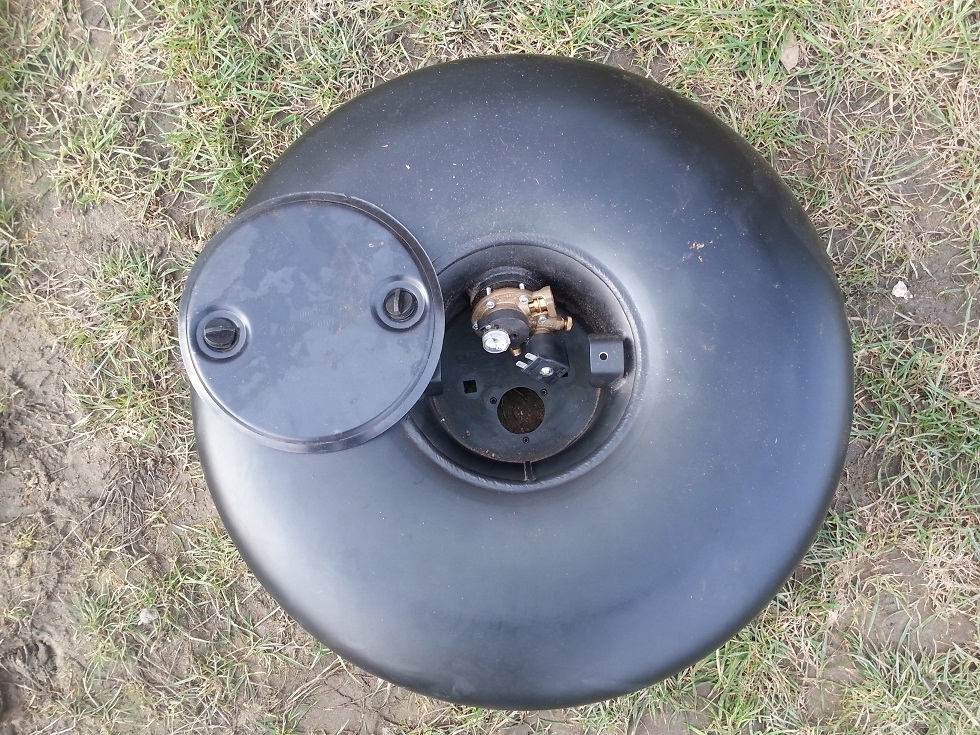 Butla lpg, gazowa 51L 630/220 wielozawór Tomasetto