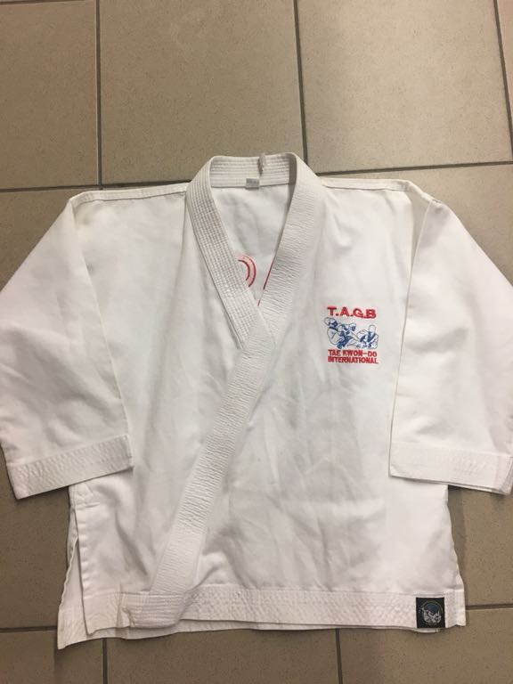 Bluza kimono Taekwondo 140cm gruba
