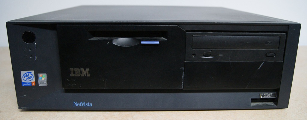 Komputer IBM NETVISTA P4 1,80GHZ CD, 40GB HDD, 1GB