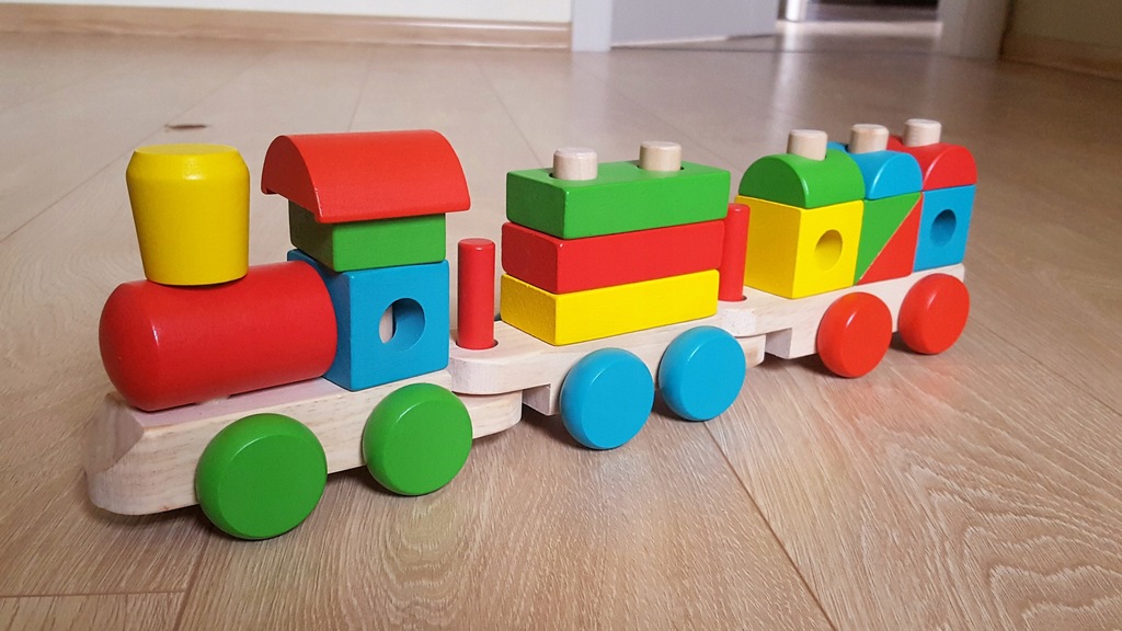 Smiki Woody the Train pociąg drewniany