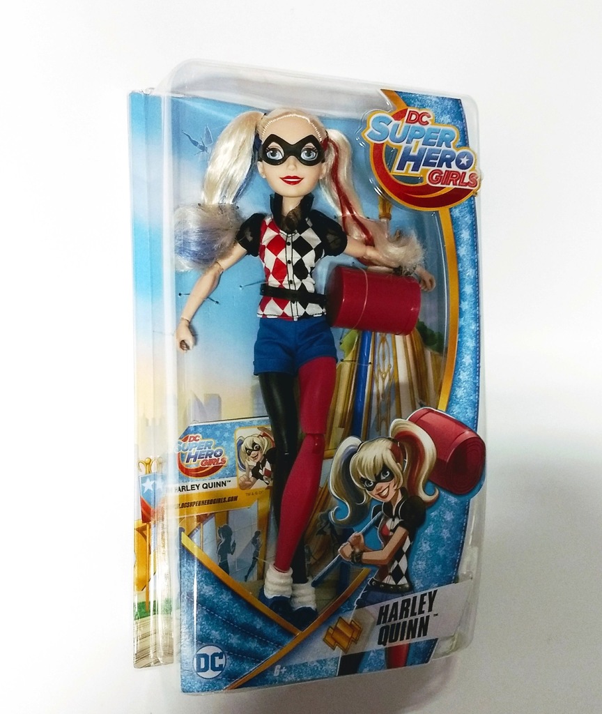 MATTEL Lalka HARLEY QUINN DLT61 DC Super Hero - 7218544294 - oficjalne  archiwum Allegro