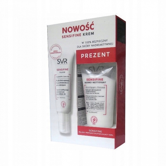 SVR SENSIFINE Krem fluid 40ml ZESTAW