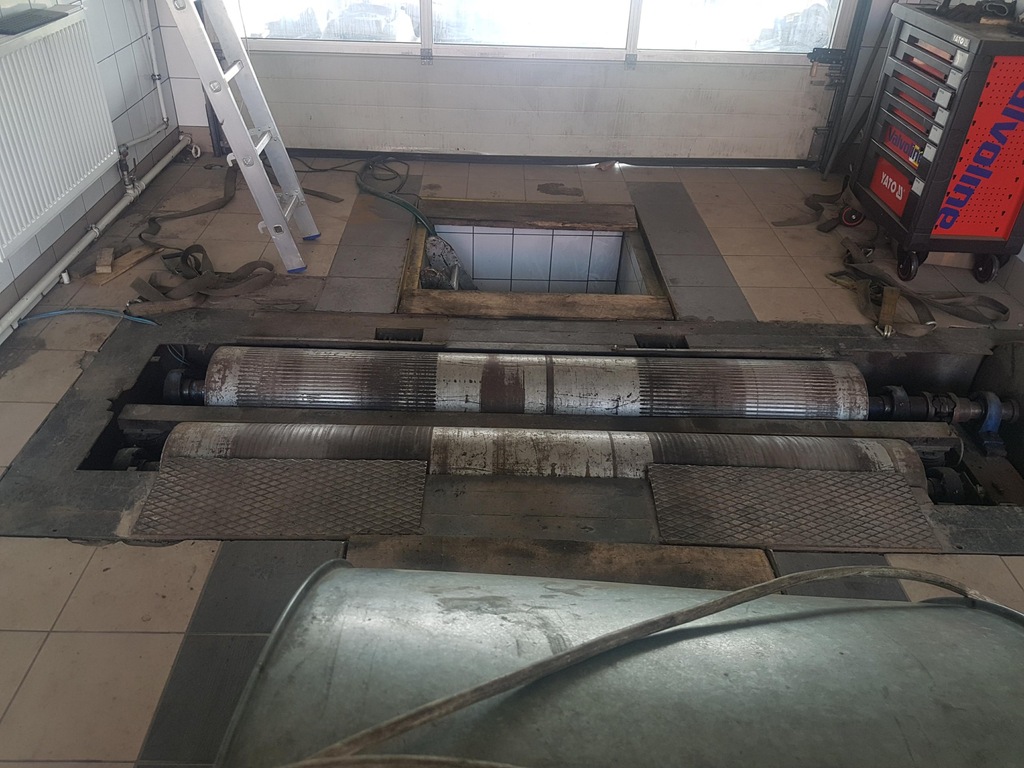 Hamownia podwoziowa inercja kontroler DYNOPROJECT