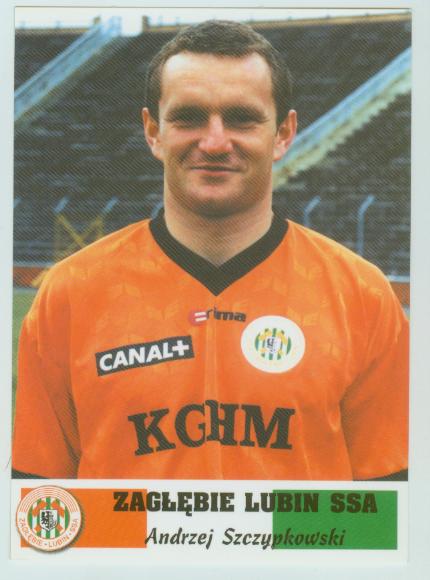 Andrzej SZCZYPKOWSKI- ZAGŁĘBIE Lubin sezon 2000/01