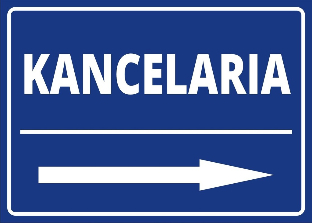 TABLICZKA INFORMACYJNA - KANCELARIA W PRAWO