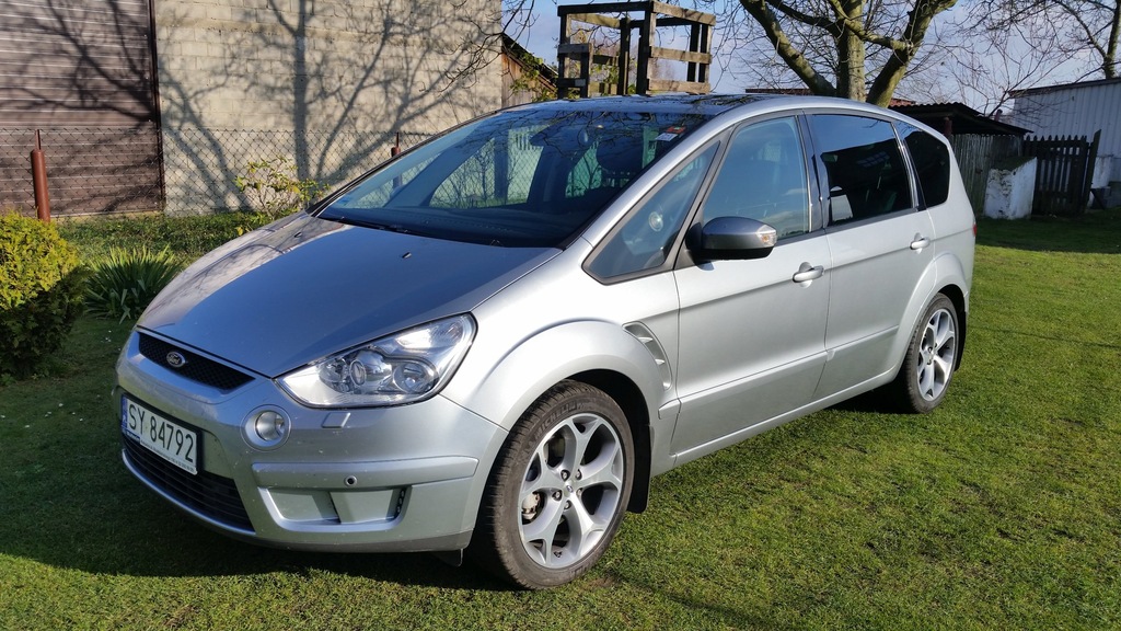 Ford S-max 2007, krajowy, 168 tys km, pełna opcja