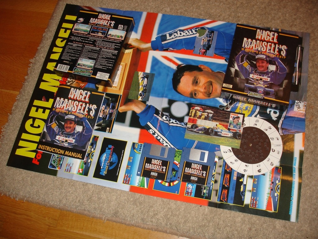 AMIGA Nigel Mansell's World Championship