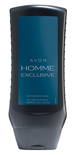 AVON Żel do mycia ciała i włosów Avon Homme Exclus