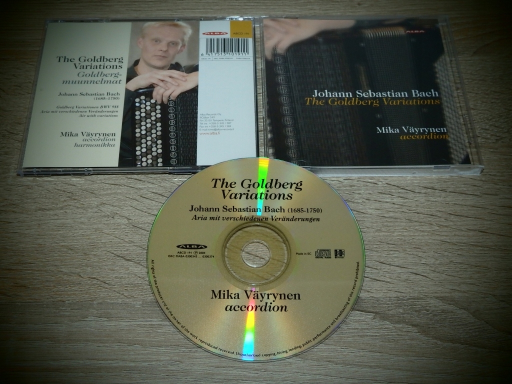 J.S. BACH - MIKA VAYRYNEN ACCORDION