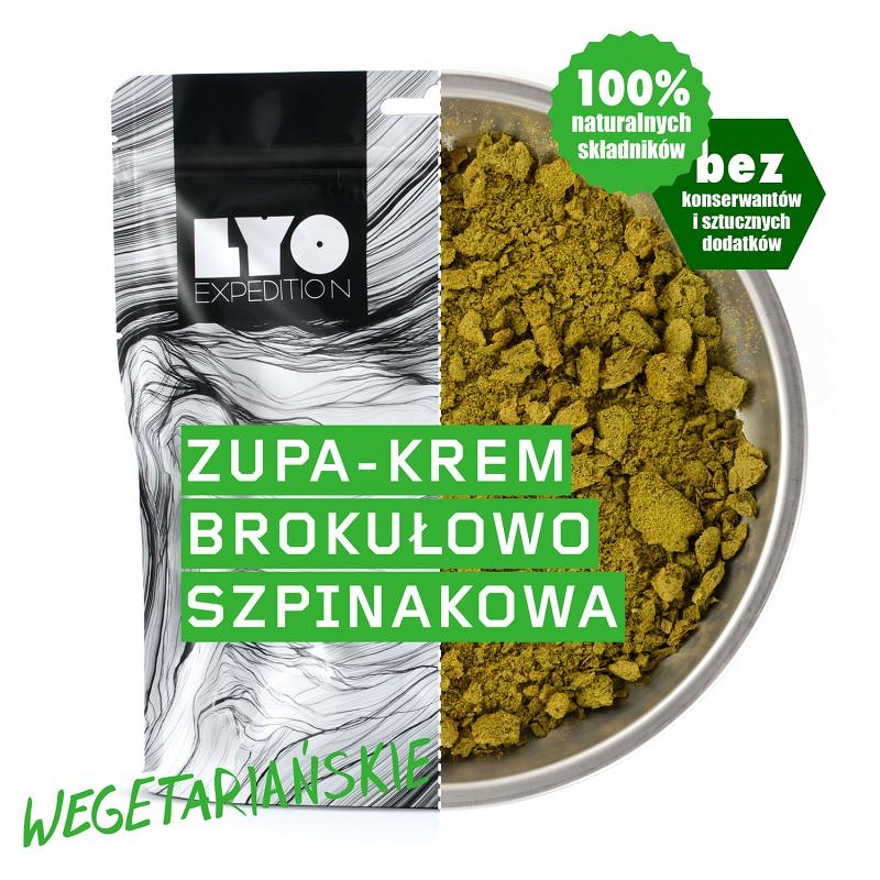 Lyo Food Zupa Krem szpinakowo-brokułowy