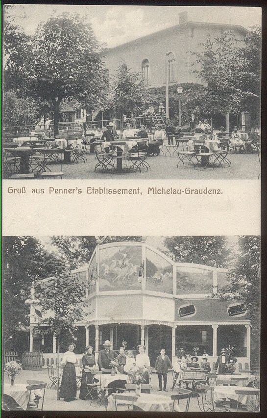 1916 GRUDZIĄDZ, BIAŁA KARCZMA, ETABLISSEMENT